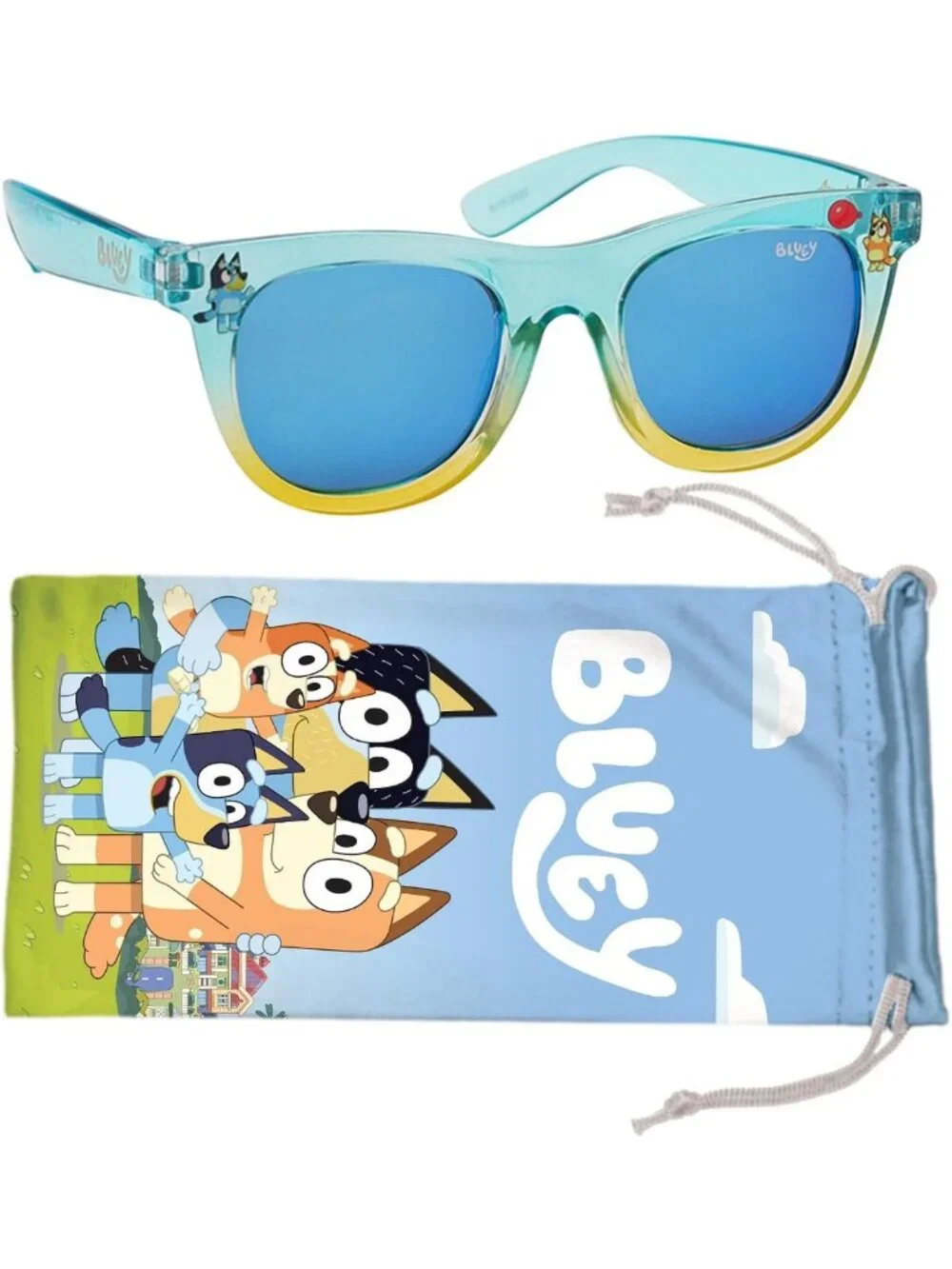 UV-Protective Toddler Sunglasses with Soft Case - Cute & Comfortable Kids'